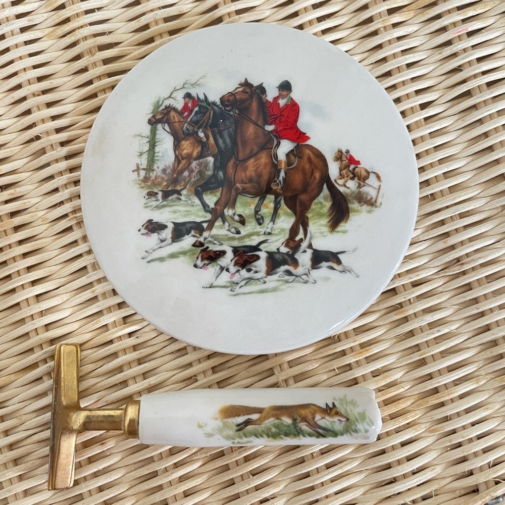 Antique English Shave Set